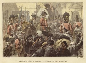 Triumphal entry of the Duke of Wellington into Madrid